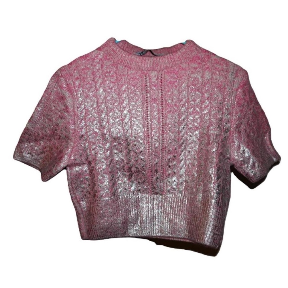 Knitted Cropped Zara Sweater
